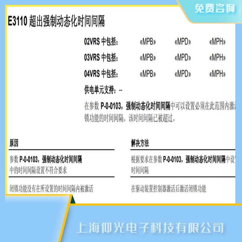 ������ʿ��Rexroth�����ŷ���E3110�S�޷���,�ŷ��������S��