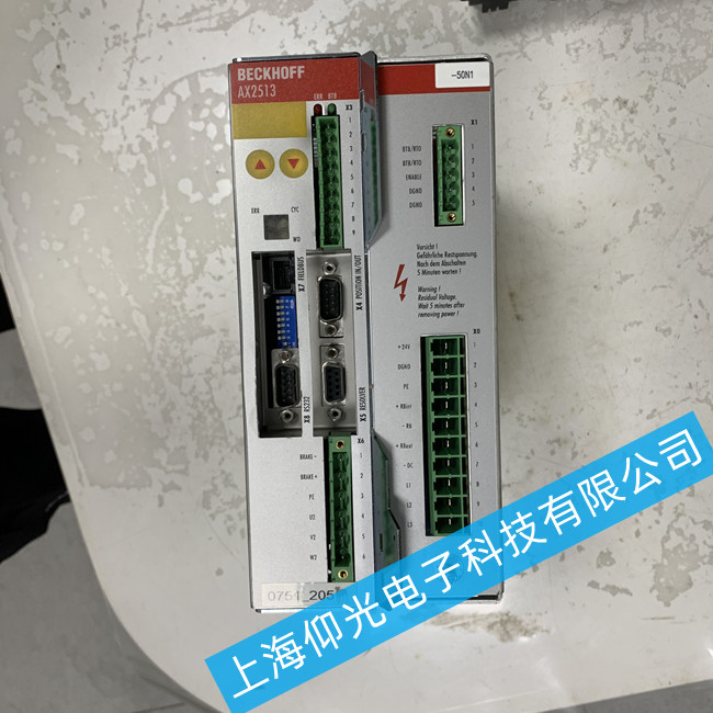 BECKHOFF�����ŷ������S��AX2003����D180�󾯾S��