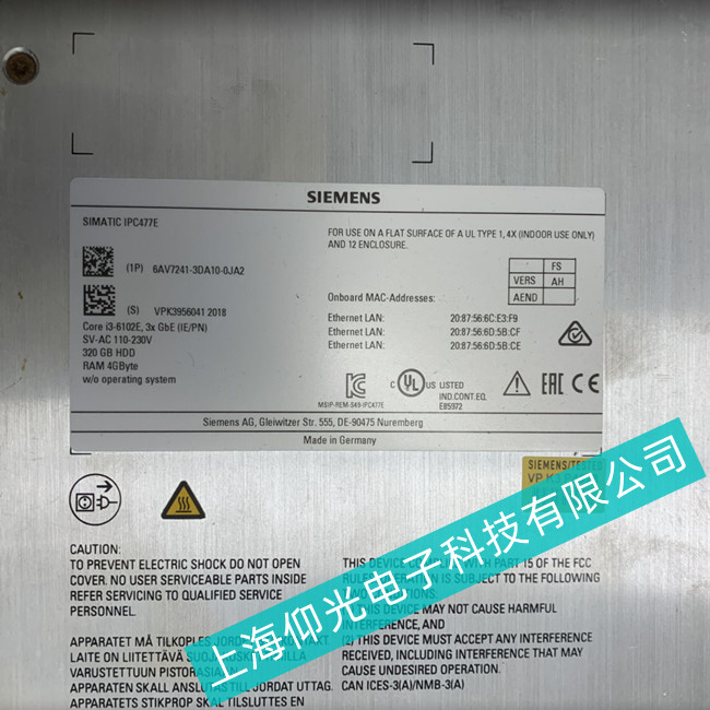 �L���l�Siemens//���T�ӹ��ؙCIPC427D�_�C�o�����S��//�S�޲�ͬ��̖